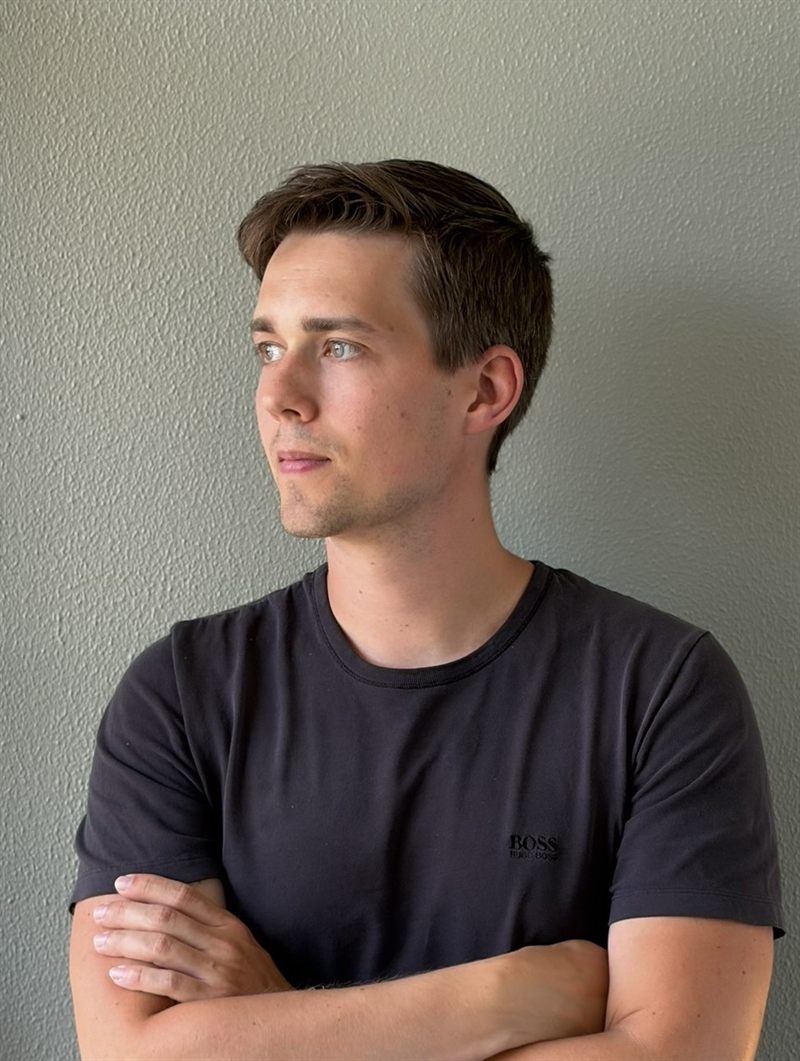 Portræt af Frederik Schjerbeck